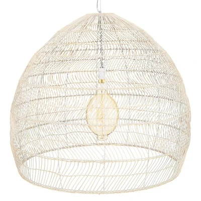 Boho κρεμαστό φωτιστικό MALIBU μονόφωτο μπεζ ξύλινο Bamboo Φ97xY86cm 1 x E27 AC 220-240V Boho κρεμαστό φωτιστικό MALIBU μονόφωτο μπεζ ξύλινο Bamboo Φ97xY86cm 1 x E27 AC 220-240V