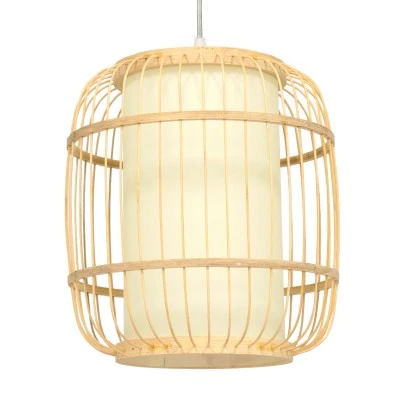 Boho κρεμαστό φωτιστικό HIBISCUS μονόφωτο μπεζ ξύλινο Bamboo Φ26xY32cm 1 x E27 AC 220-240V Boho κρεμαστό φωτιστικό HIBISCUS μονόφωτο μπεζ ξύλινο Bamboo Φ26xY32cm 1 x E27 AC 220-240V