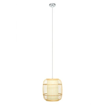 Boho κρεμαστό φωτιστικό HIBISCUS μονόφωτο μπεζ ξύλινο Bamboo Φ26xY32cm 1 x E27 AC 220-240V Boho κρεμαστό φωτιστικό HIBISCUS μονόφωτο μπεζ ξύλινο Bamboo Φ26xY32cm 1 x E27 AC 220-240V
