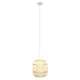 Boho κρεμαστό φωτιστικό HIBISCUS μονόφωτο μπεζ ξύλινο Bamboo Φ26xY32cm 1 x E27 AC 220-240V Boho κρεμαστό φωτιστικό HIBISCUS μονόφωτο μπεζ ξύλινο Bamboo Φ26xY32cm 1 x E27 AC 220-240V