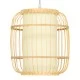 Boho κρεμαστό φωτιστικό HIBISCUS μονόφωτο μπεζ ξύλινο Bamboo Φ26xY32cm 1 x E27 AC 220-240V Boho κρεμαστό φωτιστικό HIBISCUS μονόφωτο μπεζ ξύλινο Bamboo Φ26xY32cm 1 x E27 AC 220-240V