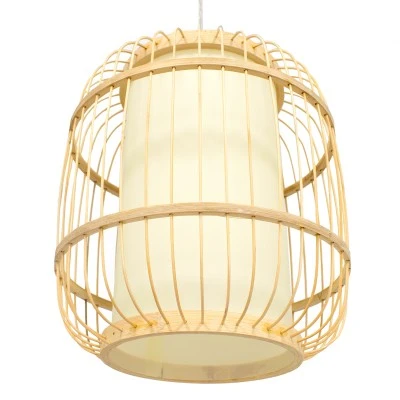 Boho κρεμαστό φωτιστικό HIBISCUS μονόφωτο μπεζ ξύλινο Bamboo Φ26xY32cm 1 x E27 AC 220-240V Boho κρεμαστό φωτιστικό HIBISCUS μονόφωτο μπεζ ξύλινο Bamboo Φ26xY32cm 1 x E27 AC 220-240V