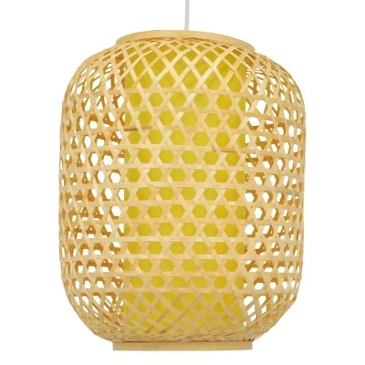 Boho κρεμαστό φωτιστικό MAURITIUS μονόφωτο καφέ ξύλινο Bamboo Φ30 1 x E27 AC 220-240V Boho κρεμαστό φωτιστικό MAURITIUS μονόφωτο καφέ ξύλινο Bamboo Φ30 1 x E27 AC 220-240V