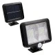 Ηλιακός προβολέας LED SMD 10W 260lm με ενσωματωμένη μπαταρία 1200mAh, φωτοβολταϊκό πάνελ και αισθητήρα ημέρας-νύχτας και κίνησης αδιάβροχος IP65 6000K ψυχρό φως