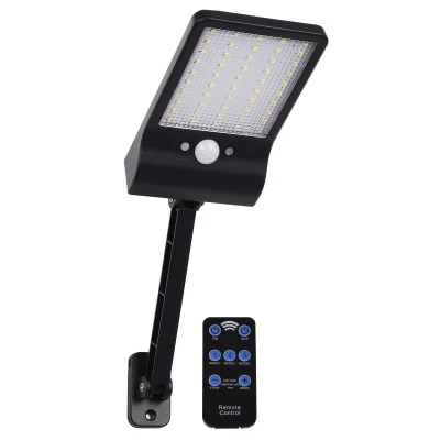 Αυτόνομο ηλιακό φωτιστικό LED 3W 550lm ψυχρό λευκό 6000K με μπαταρία 2200mAh & φωτοβολταϊκό πάνελ με ρυθμιζόμενη βάση & αισθητήρα ημέρας-νύχτας-κίνησης με τηλεχειριστήριο IP56 Αυτόνομο ηλιακό φωτιστικό LED 3W 550lm ψυχρό λευκό 6000K με μπαταρία 2200mAh & φωτοβολταϊκό πάνελ με ρυθμιζόμενη βάση & αισθητήρα ημέρας-νύχτας-κίνησης με τηλεχειριστήριο IP56