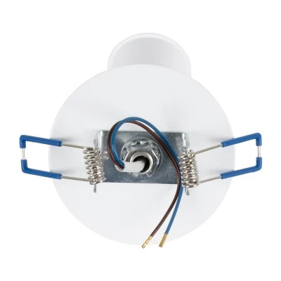 Χωνευτό φωτιστικό οροφής SARA με ντουί 1 x E27 AC 220-240V IP20 λευκό 8x8x8.5cm κοπή 7x7cm