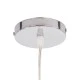 Boho Κρεμαστό Φωτιστικό Οροφής με Ντουί 1 x E27 AC 220-240V IP20 - Μπεζ - Μ50 x Π50 x Υ70cm GloboStar® MANILA 00713 Boho Κρεμαστό Φωτιστικό Πλέγμα Μονόφωτο 1 x E27 IP20 Μπέζ Ξύλο - Μ50 x Π50 x Υ70cm