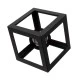 Μοντέρνο φωτιστικό οροφής κύβος CUBE μονόφωτο 1xE27 μεταλλικό πλέγμα μαύρο με χρυσό ντουί συμβατό έως G95 και καλώδιο PVC χωρίς λαμπτήρα 25x25x25 cm Μοντέρνο φωτιστικό οροφής κύβος CUBE μονόφωτο 1xE27 μεταλλικό πλέγμα μαύρο με χρυσό ντουί συμβατό έως G95 και καλώδιο PVC χωρίς λαμπτήρα 25x25x25 cm