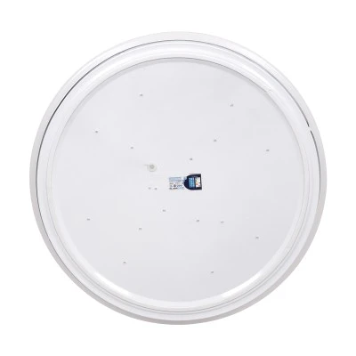 Πλαφονιέρα οροφής LED 76W σειρά AVA 8372lm CCT 6000K/4500K/2700K με τηλεχειριστήριο ρύθμισης και dimmer Ra>85 SMD2835 IP20 30000h 3 χρόνια εγγύηση Φ48xΥ6.5cm