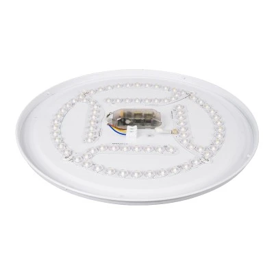 Πλαφονιέρα οροφής LED 76W σειρά AVA 8372lm CCT 6000K/4500K/2700K με τηλεχειριστήριο ρύθμισης και dimmer Ra>85 SMD2835 IP20 30000h 3 χρόνια εγγύηση Φ48xΥ6.5cm