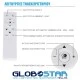 GloboStar® CASPER 61019 Κρεμαστή Πλαφονιέρα Οροφής LED CCT 76W 8372lm 120° AC 220-240V - Εναλλαγή Φωτισμού μέσω Τηλεχειριστηρίου All In One Ψυχρό Λευκό 6000k+Φυσικό Λευκό 4500k+Θερμό Λευκό 2700k Dimmable Φ45cm - Μαύρο - 3 Years Warranty