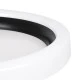 LED πλαφονιέρα οροφής MELINA λευκός-μαύρος κύκλος 55W 6376lm 120° CCT 2700K-4500K-6000K εναλλασσόμενου φωτισμού με τηλεχειριστήριο dimmable Φ48cm AC 220-240V IP20 Φ48xY9cm
