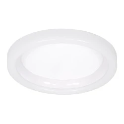 LED πλαφονιέρα οροφής MELINA λευκός κύκλος 55W 6376lm 120° CCT 2700K-4500K-6000K εναλλασσόμενου φωτισμού με τηλεχειριστήριο dimmable Φ48cm AC 220-240V IP20 Φ48xY9cm