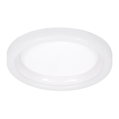 LED πλαφονιέρα οροφής MELINA λευκός κύκλος 55W 6376lm 120° CCT 2700K-4500K-6000K εναλλασσόμενου φωτισμού με τηλεχειριστήριο dimmable Φ48cm AC 220-240V IP20 Φ48xY9cm