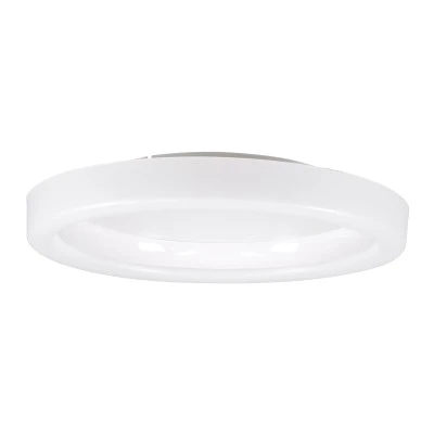 LED πλαφονιέρα οροφής MELINA λευκός κύκλος 55W 6376lm 120° CCT 2700K-4500K-6000K εναλλασσόμενου φωτισμού με τηλεχειριστήριο dimmable Φ48cm AC 220-240V IP20 Φ48xY9cm