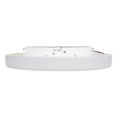 LED πλαφονιέρα οροφής MELINA λευκός κύκλος 55W 6376lm 120° CCT 2700K-4500K-6000K εναλλασσόμενου φωτισμού με τηλεχειριστήριο dimmable Φ48cm AC 220-240V IP20 Φ48xY9cm