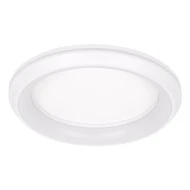 LED πλαφονιέρα οροφής MELINA λευκό δαχτυλίδι 55W 6376lm 120° CCT 2700K-4500K-6000K εναλλασσόμενου φωτισμού με τηλεχειριστήριο dimmable Φ48cm AC 220-240V IP20 Φ48xY9cm