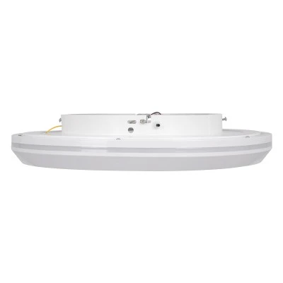 LED πλαφονιέρα οροφής MELINA λευκό δαχτυλίδι 55W 6376lm 120° CCT 2700K-4500K-6000K εναλλασσόμενου φωτισμού με τηλεχειριστήριο dimmable Φ48cm AC 220-240V IP20 Φ48xY9cm