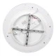 LED πλαφονιέρα οροφής MELINA λευκό δαχτυλίδι 55W 6376lm 120° CCT 2700K-4500K-6000K εναλλασσόμενου φωτισμού με τηλεχειριστήριο dimmable Φ48cm AC 220-240V IP20 Φ48xY9cm