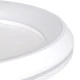 LED πλαφονιέρα οροφής MELINA λευκό δαχτυλίδι 55W 6376lm 120° CCT 2700K-4500K-6000K εναλλασσόμενου φωτισμού με τηλεχειριστήριο dimmable Φ48cm AC 220-240V IP20 Φ48xY9cm