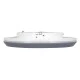 LED πλαφονιέρα οροφής MELINA ανθρακί κύκλος 55W 6376lm 120° CCT 2700K-4500K-6000K εναλλασσόμενου φωτισμού με τηλεχειριστήριο dimmable Φ48cm AC 220-240V IP20 Φ48xY9cm
