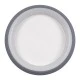 LED πλαφονιέρα οροφής MELINA ανθρακί κύκλος 55W 6376lm 120° CCT 2700K-4500K-6000K εναλλασσόμενου φωτισμού με τηλεχειριστήριο dimmable Φ48cm AC 220-240V IP20 Φ48xY9cm
