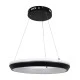 Κρεμαστή Πλαφονιέρα MELINA Κύκλος LED CCT 55W 6376lm 120° AC 220-240V - Εναλλαγή Φωτισμού μέσω Τηλεχειριστηρίου All In One -Dimmable Φ48cm - Μαύρο GloboStar® MELINA 61043 Κρεμαστή Πλαφονιέρα Οροφής Κύκλος LED CCT 55W 6376lm 120° AC 220-240V - Εναλλαγή Φωτισμού μέσω Τηλεχειριστηρίου All In One Ψυχρό Λευκό 6000k+Φυσικό Λευκό 4500k+Θερμό Λευκό 2700k Dimmable Φ48cm - Μαύρο - 3 Years Warranty