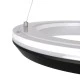 Κρεμαστή Πλαφονιέρα MELINA Κύκλος LED CCT 55W 6376lm 120° AC 220-240V - Εναλλαγή Φωτισμού μέσω Τηλεχειριστηρίου All In One -Dimmable Φ48cm - Μαύρο GloboStar® MELINA 61043 Κρεμαστή Πλαφονιέρα Οροφής Κύκλος LED CCT 55W 6376lm 120° AC 220-240V - Εναλλαγή Φωτισμού μέσω Τηλεχειριστηρίου All In One Ψυχρό Λευκό 6000k+Φυσικό Λευκό 4500k+Θερμό Λευκό 2700k Dimmable Φ48cm - Μαύρο - 3 Years Warranty