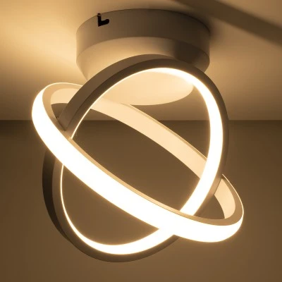 Φωτιστικό οροφής AMELIA με LED CCT 20W 2400lm 6000K+4500K+2700K με διακόπτη On/Off All In One αλουμίνιο linear design 300° IP20 L24.5xW16xH25cm