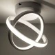 Φωτιστικό οροφής AMELIA με LED CCT 20W 2400lm 6000K+4500K+2700K με διακόπτη On/Off All In One αλουμίνιο linear design 300° IP20 L24.5xW16xH25cm