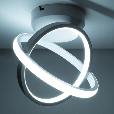 Φωτιστικό οροφής AMELIA με LED CCT 20W 2400lm 6000K+4500K+2700K με διακόπτη On/Off All In One αλουμίνιο linear design 300° IP20 L24.5xW16xH25cm