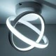 Φωτιστικό οροφής AMELIA με LED CCT 20W 2400lm 6000K+4500K+2700K με διακόπτη On/Off All In One αλουμίνιο linear design 300° IP20 L24.5xW16xH25cm