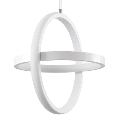 Κρεμαστό φωτιστικό οροφής ALICE LED 20W 2400lm με γωνία διάχυσης 300° και δυνατότητα εναλλαγής φωτισμού μέσω διακόπτη On/Off AC 220-240V IP20