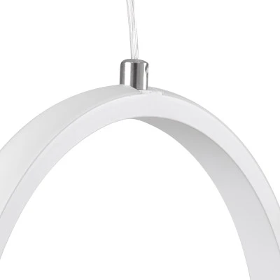 Κρεμαστό φωτιστικό οροφής ALICE LED 20W 2400lm με γωνία διάχυσης 300° και δυνατότητα εναλλαγής φωτισμού μέσω διακόπτη On/Off AC 220-240V IP20