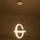 Κρεμαστό φωτιστικό οροφής ALICE LED 20W 2400lm με γωνία διάχυσης 300° και δυνατότητα εναλλαγής φωτισμού μέσω διακόπτη On/Off AC 220-240V IP20
