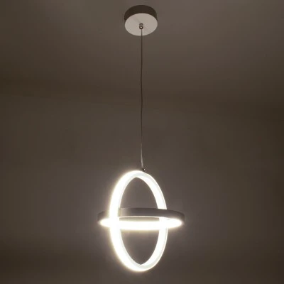 Κρεμαστό φωτιστικό οροφής ALICE LED 20W 2400lm με γωνία διάχυσης 300° και δυνατότητα εναλλαγής φωτισμού μέσω διακόπτη On/Off AC 220-240V IP20