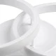 Φωτιστικό οροφής CORA 61059 LED18W 2160LM CCT 2700K+4500K+6000K εναλλαγή μέσω διακόπτη On/Off 300° αλουμίνιο λευκό L36xW20.5xH7cm GloboStar® CORA 61059 Φωτιστικό Οροφής Design LED CCT 18W 2160lm 300° AC 220-240V - Εναλλαγή Φωτισμού μέσω Διακόπτη On/Off All In One Ψυχρό 6000k+Φυσικό 4500k+Θερμό 2700k Μ36 x Π20.5 x Υ7cm - Λευκό