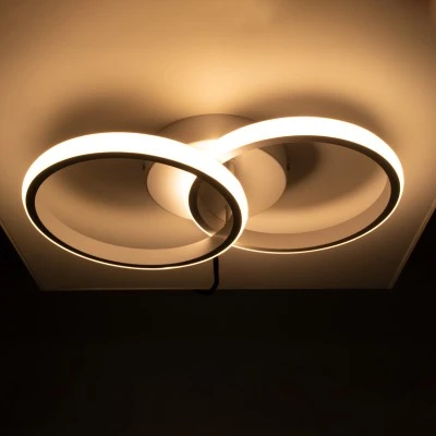 Φωτιστικό οροφής CORA 61059 LED18W 2160LM CCT 2700K+4500K+6000K εναλλαγή μέσω διακόπτη On/Off 300° αλουμίνιο λευκό L36xW20.5xH7cm GloboStar® CORA 61059 Φωτιστικό Οροφής Design LED CCT 18W 2160lm 300° AC 220-240V - Εναλλαγή Φωτισμού μέσω Διακόπτη On/Off All In One Ψυχρό 6000k+Φυσικό 4500k+Θερμό 2700k Μ36 x Π20.5 x Υ7cm - Λευκό