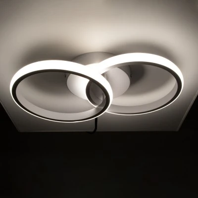 Φωτιστικό οροφής CORA 61059 LED18W 2160LM CCT 2700K+4500K+6000K εναλλαγή μέσω διακόπτη On/Off 300° αλουμίνιο λευκό L36xW20.5xH7cm GloboStar® CORA 61059 Φωτιστικό Οροφής Design LED CCT 18W 2160lm 300° AC 220-240V - Εναλλαγή Φωτισμού μέσω Διακόπτη On/Off All In One Ψυχρό 6000k+Φυσικό 4500k+Θερμό 2700k Μ36 x Π20.5 x Υ7cm - Λευκό