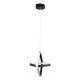 Κρεμαστό Φωτιστικό ROSE Design LED CCT 22W 2640lm 300° AC 220-240V - Εναλλαγή Φωτισμού μέσω Διακόπτη On/Off All In One - Μ24 x Π22 x Υ24cm - Μαύρο GloboStar® ROSE 61064 Κρεμαστό Φωτιστικό Οροφής Design LED CCT 22W 2640lm 300° AC 220-240V - Εναλλαγή Φωτισμού μέσω Διακόπτη On/Off All In One Ψυχρό 6000k+Φυσικό 4500k+Θερμό 2700k Μ24 x Π22 x Υ24cm - Μαύρο