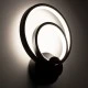 Μοντέρνα επιτοίχια απλίκα LED kelvo® FREDDIE 15W 1800lm 300° AC 220-240V IP20 ρυθμιζόμενο λευκό CCT με εναλλαγή χρωμάτων και On/Off 2700K/4500K/6000K μαύρο ματ 20x7.5x25cm Μοντέρνα επιτοίχια απλίκα LED kelvo® FREDDIE 15W 1800lm 300° AC 220-240V IP20 ρυθμιζόμενο λευκό CCT με εναλλαγή χρωμάτων και On/Off 2700K/4500K/6000K μαύρο ματ 20x7.5x25cm
