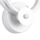 Μοντέρνα επιτοίχια απλίκα LED kelvo® FREDDIE 15W 1800lm 300° AC 220-240V IP20 ρυθμιζόμενο λευκό CCT με εναλλαγή χρωμάτων 2700K/4500K/6000K λευκό ματ 20x7.5x25cm