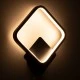 Μοντέρνα απλίκα τοίχου LED kelvo® LENA 12W 1440lm 300° AC 220-240V IP20 ρυθμιζόμενο λευκό CCT με εναλλαγή χρωμάτων 2700K/4500K/6000K μαύρο ματ 25x5.5x29.5cm