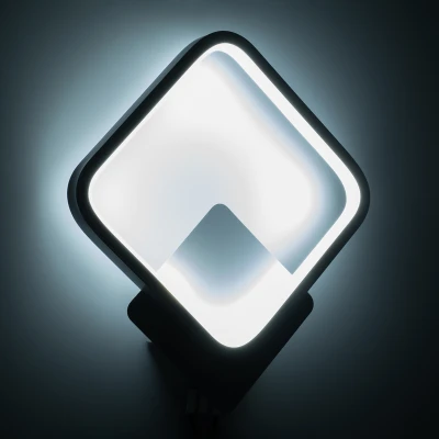 Μοντέρνο φωτιστικό τοίχου LED kelvo® LENA 12W 1440lm 300° AC 220-240V IP20 ρυθμιζόμενο λευκό CCT με εναλλαγή χρωμάτων 2700K/4500K/6000K λευκό ματ 25 x 5.5 x 29.5cm