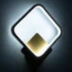 Μοντέρνα επιτοίχια απλίκα LED kelvo® LENA 12W 1440lm 300° AC 220-240V IP20 ρυθμιζόμενο λευκό CCT με εναλλαγή χρωμάτων 2700K/4500K/6000K χρυσό βούρτσας 25x5.5x29.5cm