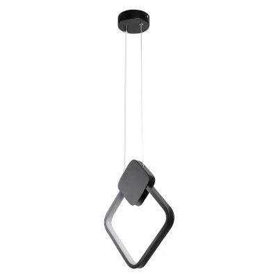 Κρεμαστό Φωτιστικό MARY Design LED CCT 12W 1440lm 300° AC 220-240V - Εναλλαγή Φωτισμού μέσω Διακόπτη On/Off All In One - Μ20 x Π2.3 x Υ28.5cm - Μαύρο GloboStar® MARY 61082 Κρεμαστό Φωτιστικό Οροφής Design LED CCT 12W 1440lm 300° AC 220-240V - Εναλλαγή Φωτισμού μέσω Διακόπτη On/Off All In One Ψυχρό 6000k+Φυσικό 4500k+Θερμό 2700k Μ20 x Π2.3 x Υ28.5cm - Μαύρο