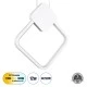 Κρεμαστό Φωτιστικό MARY Design LED CCT 12W 1440lm 300° AC 220-240V - Εναλλαγή Φωτισμού μέσω Διακόπτη On/Off All In One - Μ20 x Π2.3 x Υ28.5cm - Λευκό GloboStar® MARY 61083 Κρεμαστό Φωτιστικό Οροφής Design LED CCT 12W 1440lm 300° AC 220-240V - Εναλλαγή Φωτισμού μέσω Διακόπτη On/Off All In One Ψυχρό 6000k+Φυσικό 4500k+Θερμό 2700k Μ20 x Π2.3 x Υ28.5cm - Λευκό