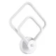 Μοντέρνα απλίκα LED τοίχου kelvo® ANNA 15W 1800lm 300° AC 220-240V IP20 ρυθμιζόμενο λευκό CCT με εναλλαγή χρωμάτων 2700K/4500K/6000K λευκό ματ 25x8x30cm