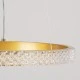 Κρεμαστό Φωτιστικό LED Κύκλος 30W 3513lm CCT Dimmable Φ40cm – Χρυσό με Εφέ Διαμαντιού, Τηλεχειριστήριο, 360° Κρεμαστό Φωτιστικό LED Κύκλος 30W 3513lm CCT Dimmable Φ40cm – Χρυσό με Εφέ Διαμαντιού, Τηλεχειριστήριο, 360°