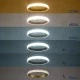 GloboStar® DIAMOND 61135 Κρεμαστό Φωτιστικό Δαχτυλίδι-Κύκλος LED CCT 75W 8743lm 360° AC 220-240V - Εναλλαγή Φωτισμού μέσω Τηλεχειριστηρίου All In One Ψυχρό 6000k+Φυσικό 4500k+Θερμό 2700k Dimmable Φ100cm - Χρυσό Βούρτσας - 3 Years Warranty